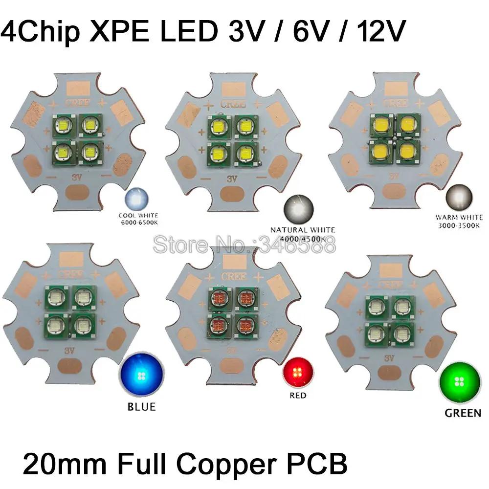 Cree XPE XP-E 4 Ĩ, 20mm  PCB, XML  LED, ..